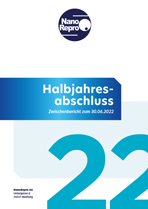 NanoRepro AG Halbjahresabschuss 2021